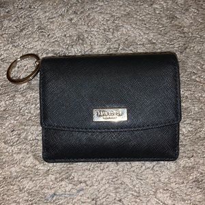 Kate Spade black mini wallet